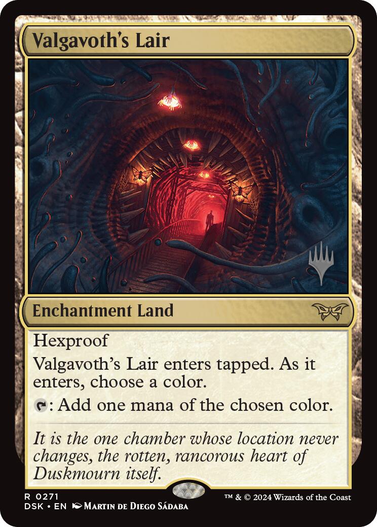 Valgavoth's Lair (Promo Pack) [Duskmourn: House of Horror Promos] - Magic: The Gathering - Card Brawlers | Quebec | Canada |