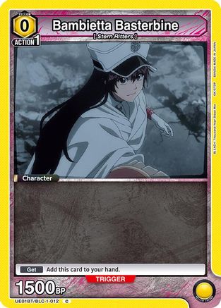 Bambietta Basterbine (012) (UE01BT/BLC-1-012) - UE01BT BLEACH ThousandYear Blood War - UE01BT: BLEACH: Thousand-Year Blood War - Card Brawlers | Quebec | Canada |