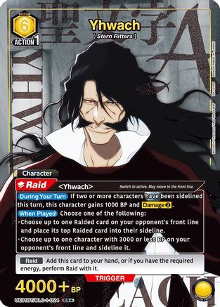 Yhwach (024) (SR*) (UE01BT/BLC-1-024) - UE01BT BLEACH ThousandYear Blood War Foil - UE01BT: BLEACH: Thousand-Year Blood War - Card Brawlers | Quebec | Canada |