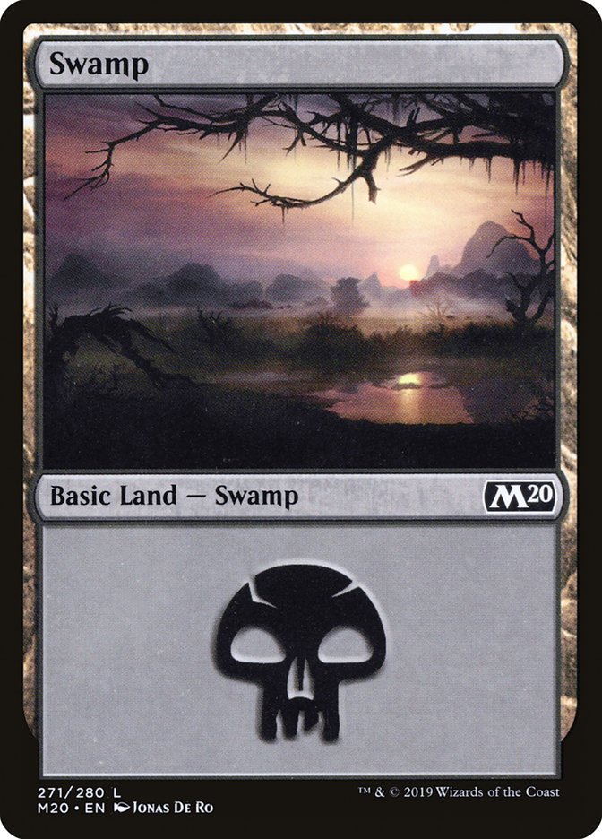 Swamp (271) [Core Set 2020] - Magic: The Gathering - Card Brawlers | Quebec | Canada |