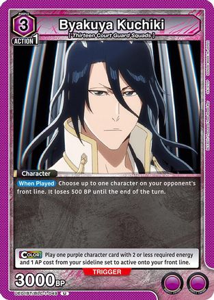 Byakuya Kuchiki (049) (UE01BT/BLC-1-049) - UE01BT BLEACH ThousandYear Blood War