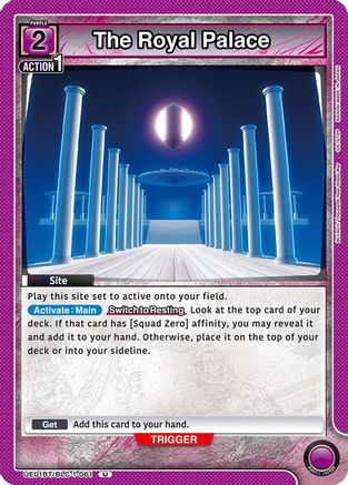 The Royal Palace (UE01BT/BLC-1-061) - UE01BT BLEACH ThousandYear Blood War - UE01BT: BLEACH: Thousand-Year Blood War - Card Brawlers | Quebec | Canada |