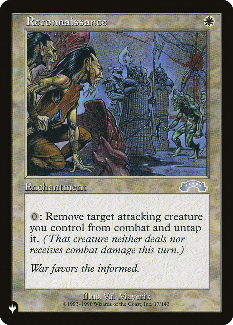 Reconnaissance [The List] - Magic: The Gathering - Card Brawlers | Quebec | Canada |