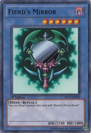 Fiend's Mirror [PRC1-EN003] Super Rare - Yu-Gi-Oh! - Card Brawlers | Quebec | Canada |