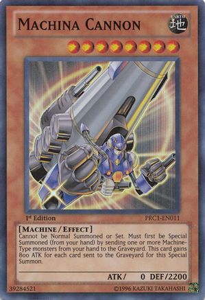 Machina Cannon [PRC1-EN011] Super Rare - Yu-Gi-Oh! - Card Brawlers | Quebec | Canada |