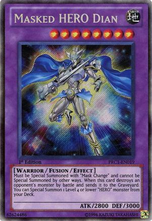 Masked Hero Dian [PRC1-EN019] Secret Rare - Yu-Gi-Oh! - Card Brawlers | Quebec | Canada |