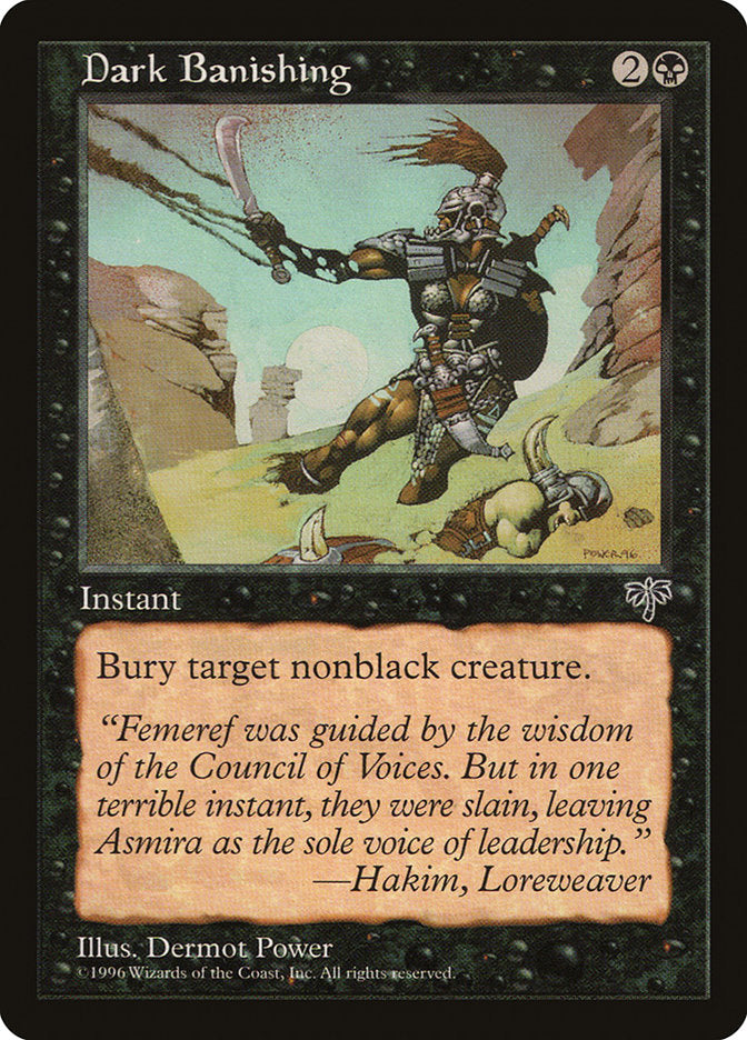 Dark Banishing [Mirage] - Magic: The Gathering - Card Brawlers | Quebec | Canada |