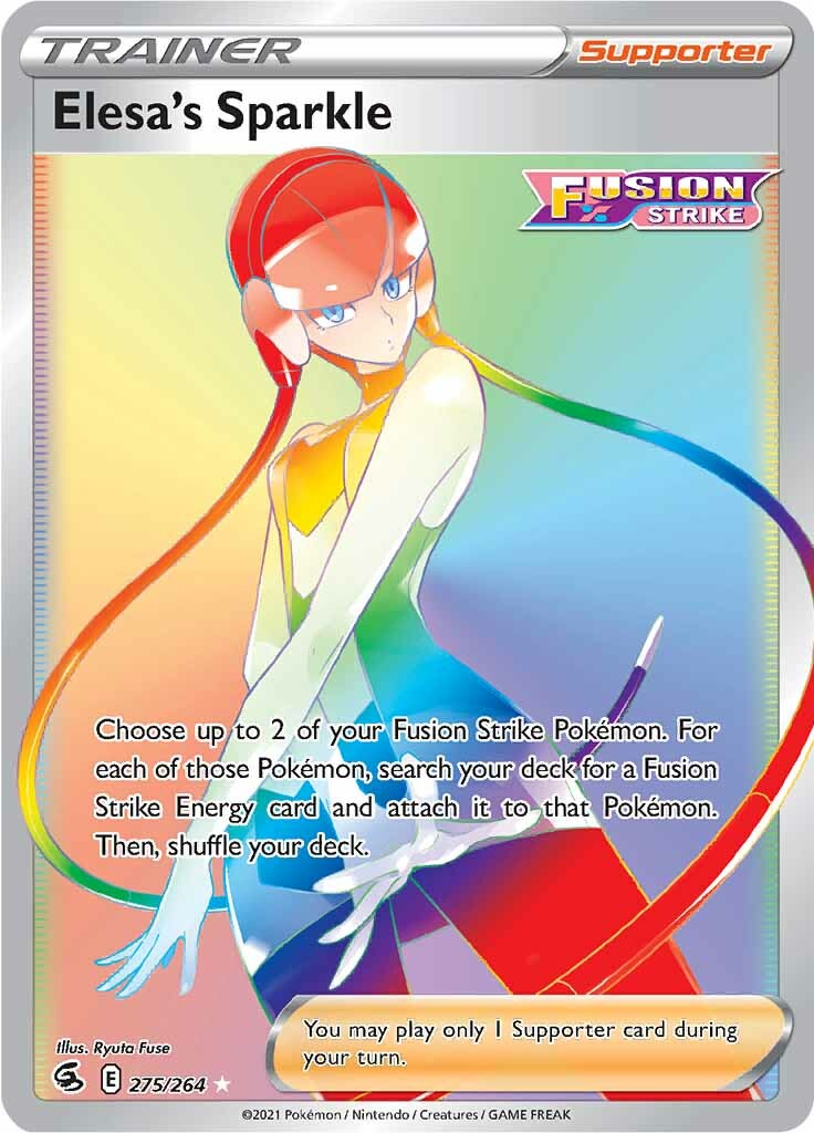 Elesa's Sparkle (275/264) [Sword & Shield: Fusion Strike] - Pokémon - Card Brawlers | Quebec | Canada |
