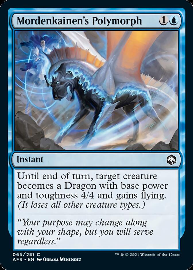 Mordenkainen's Polymorph [Dungeons & Dragons: Adventures in the Forgotten Realms] - Magic: The Gathering - Card Brawlers | Quebec | Canada |