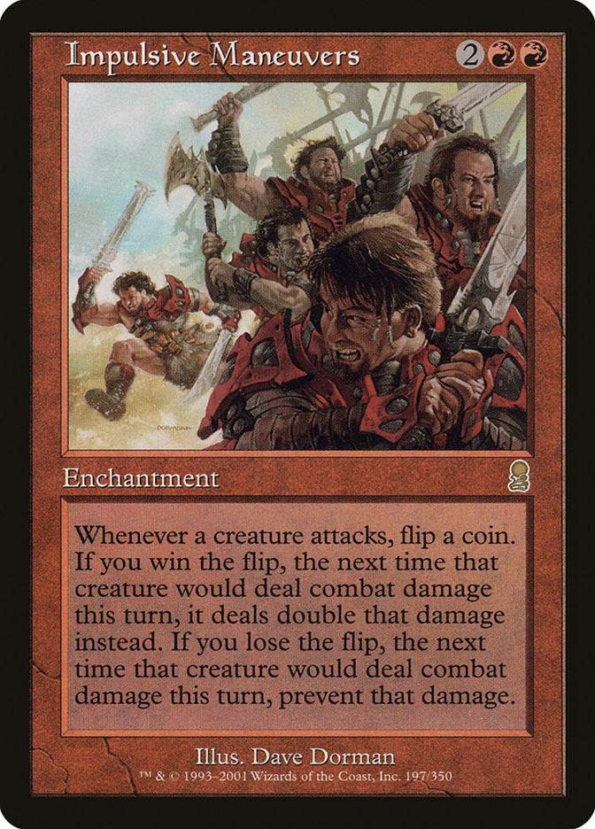 Impulsive Maneuvers [Odyssey] - Magic: The Gathering - Card Brawlers | Quebec | Canada |