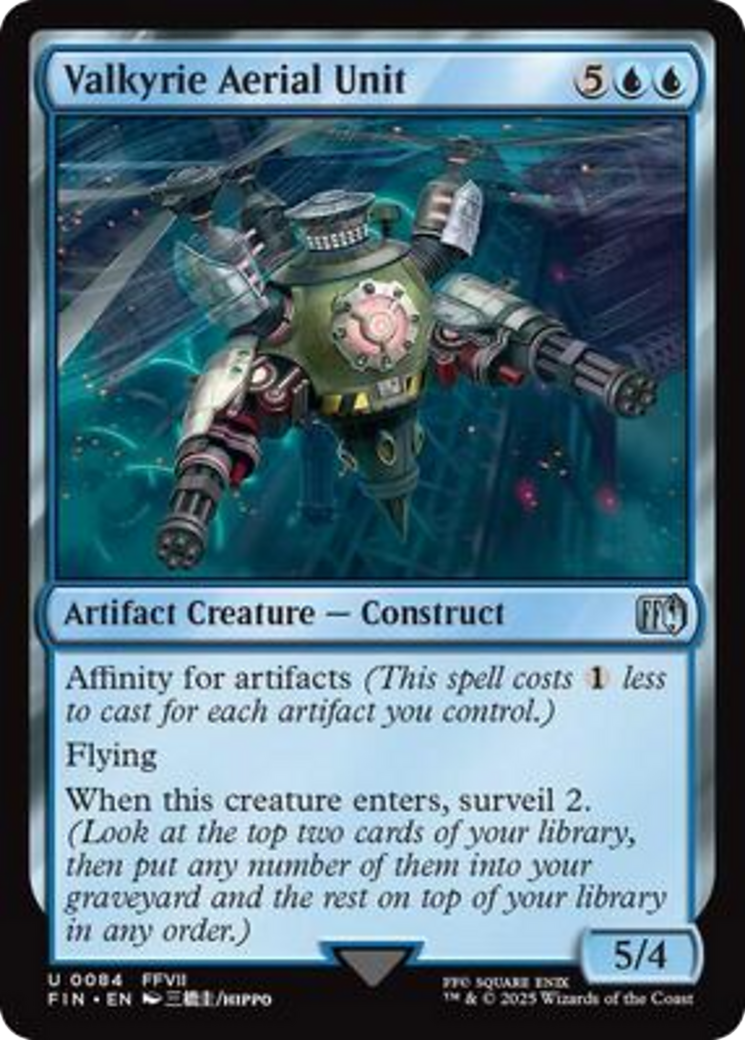 Valkyrie Aerial Unit [FINAL FANTASY] - Magic: The Gathering - Card Brawlers | Quebec | Canada |