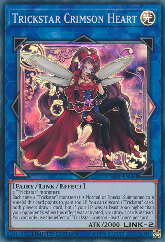 Trickstar Crimson Heart [SAST-ENSE3] Super Rare - Yu-Gi-Oh! - Card Brawlers | Quebec | Canada |