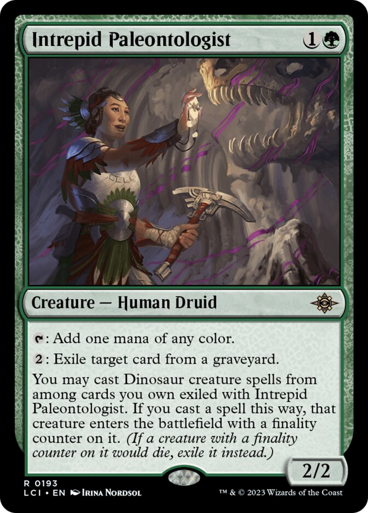 Intrepid Paleontologist [The Lost Caverns of Ixalan] - Magic: The Gathering - Card Brawlers | Quebec | Canada |