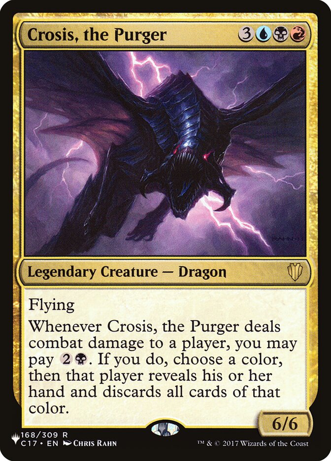 Crosis, the Purger [The List] - Magic: The Gathering - Card Brawlers | Quebec | Canada |