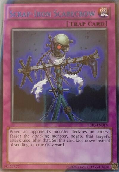 Scrap-Iron Scarecrow (Blue) [DL18-EN018] Rare - Yu-Gi-Oh! - Card Brawlers | Quebec | Canada |