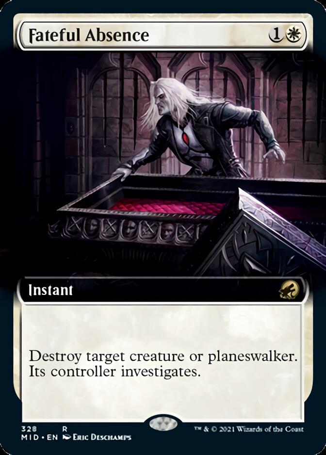 Fateful Absence (Extended Art) [Innistrad: Midnight Hunt] - Magic: The Gathering - Card Brawlers | Quebec | Canada |