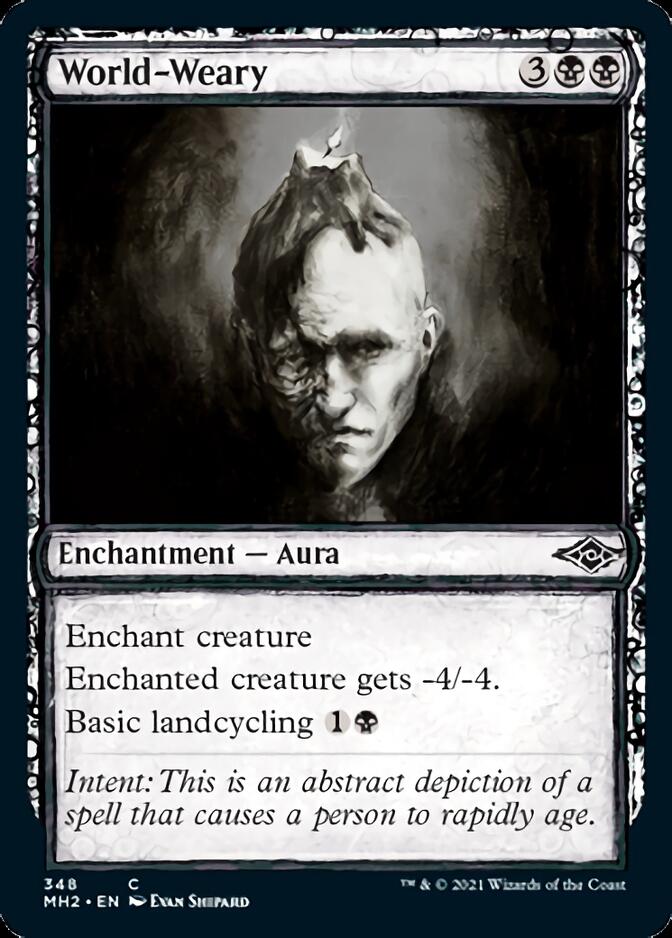 World-Weary (Sketch) [Modern Horizons 2] - Magic: The Gathering - Card Brawlers | Quebec | Canada |