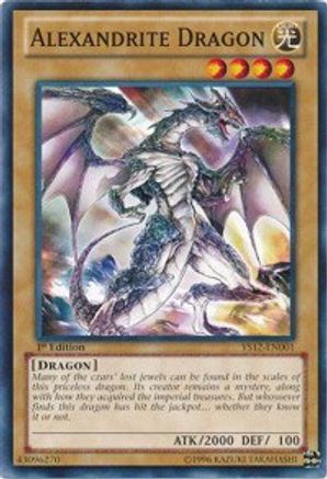 Alexandrite Dragon [YS12-EN001] Common - Yu-Gi-Oh! - Card Brawlers | Quebec | Canada |