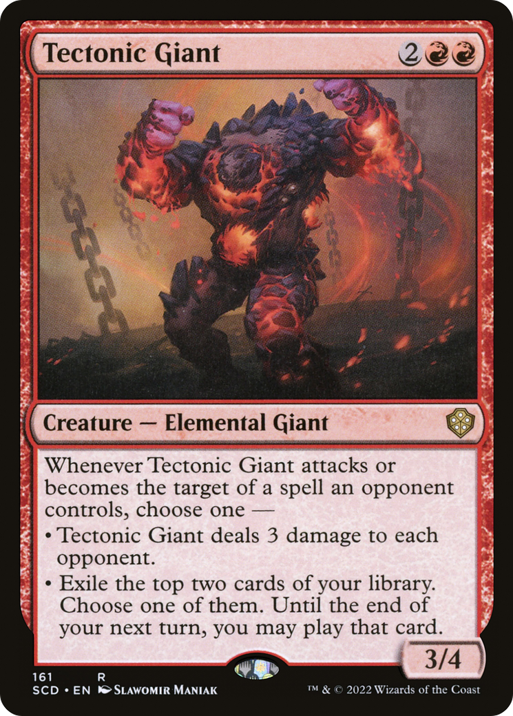 Tectonic Giant [Starter Commander Decks] - Magic: The Gathering - Card Brawlers | Quebec | Canada |