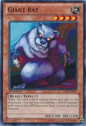 Giant Rat [YS12-EN017] Common - Yu-Gi-Oh! - Card Brawlers | Quebec | Canada |