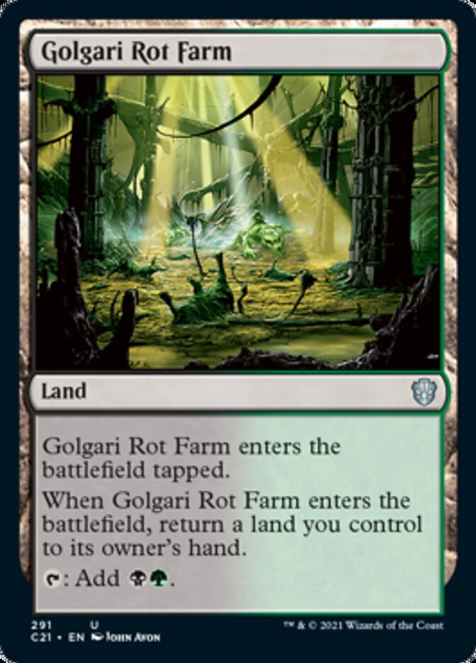 Golgari Rot Farm [Commander 2021] - Magic: The Gathering - Card Brawlers | Quebec | Canada |