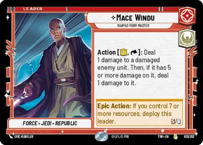 Mace Windu - Vaapad Form Master (013/257) [Twilight of the Republic]