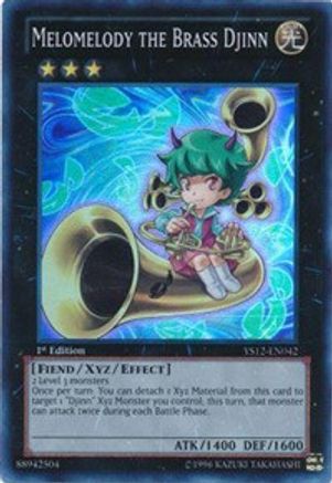 Melomelody the Brass Djinn [YS12-EN042] Super Rare - Yu-Gi-Oh! - Card Brawlers | Quebec | Canada |