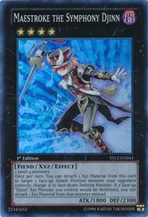 Maestroke the Symphony Djinn [YS12-EN043] Super Rare - Yu-Gi-Oh! - Card Brawlers | Quebec | Canada |