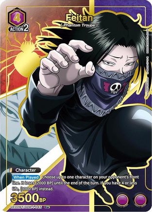 Feitan (045) (R*) (UE02BT/HTR-1-045) - UE02BT HUNTER X HUNTER Foil - UE02BT: HUNTER X HUNTER - Card Brawlers | Quebec | Canada |