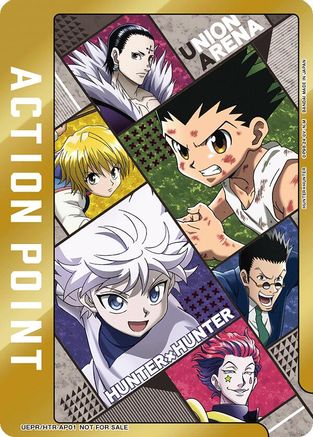 Action Point Card (AP01) (HUNTER X HUNTER) (UEPR/HTR-AP01) - Union Arena Promotion Cards Foil - Union Arena Promotion Cards - Card Brawlers | Quebec | Canada |