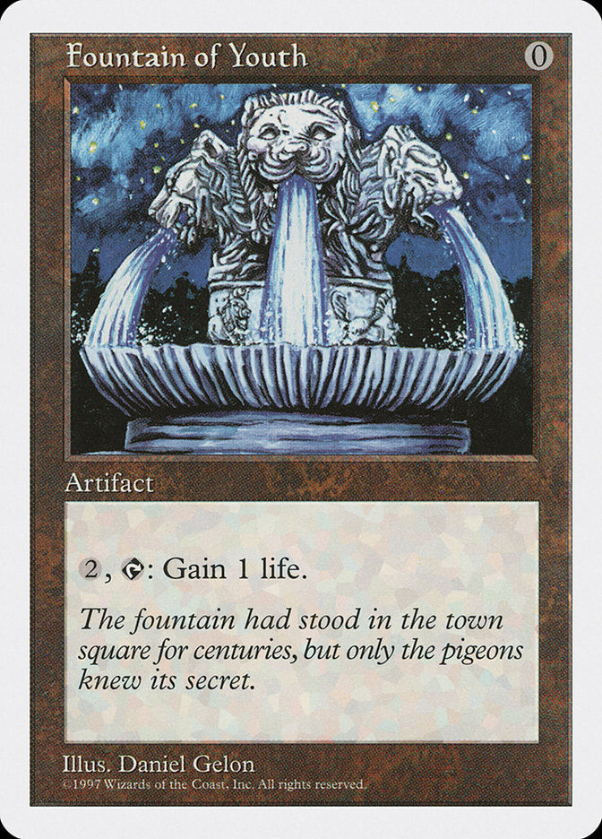 Fountain of Youth [Fifth Edition] - Magic: The Gathering - Card Brawlers | Quebec | Canada |