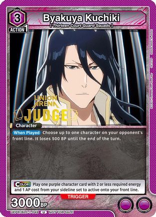 Byakuya Kuchiki (049) (Judge Pack) (UEPR/BLC-1-049) - Union Arena Promotion Cards Foil - Union Arena Promotion Cards - Card Brawlers | Quebec | Canada |
