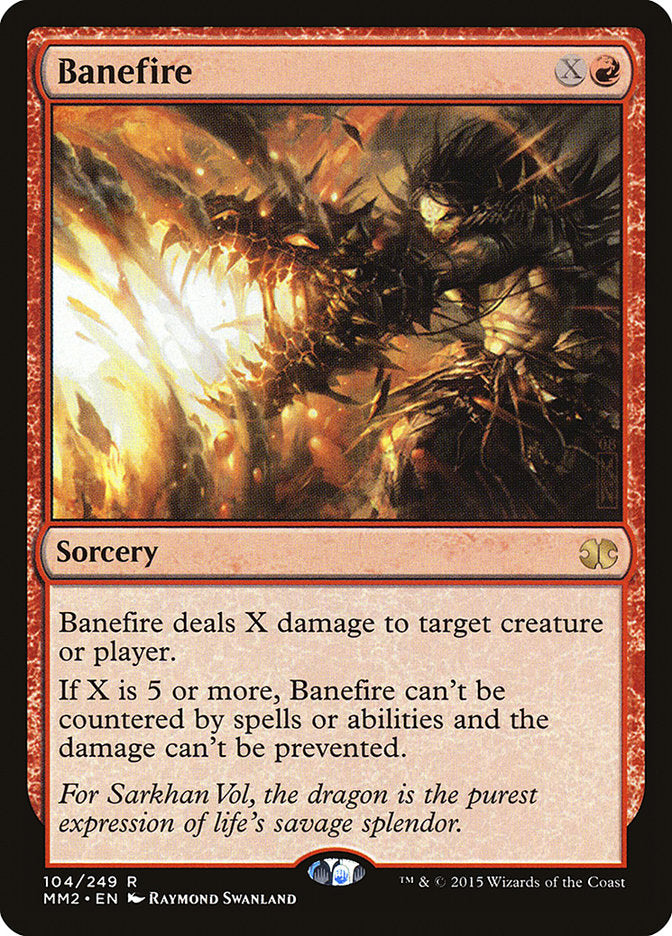 Banefire [Modern Masters 2015] - Magic: The Gathering - Card Brawlers | Quebec | Canada |