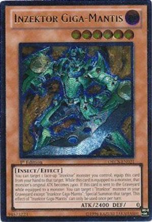 Inzektor Giga-Mantis [ORCS-EN021] Ultimate Rare - Yu-Gi-Oh! - Card Brawlers | Quebec | Canada |