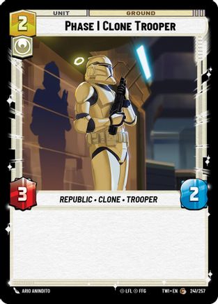 Phase I Clone Trooper (241/257) (241/257) [Twilight of the Republic] - Fantasy Flight Games - Card Brawlers | Quebec | Canada |