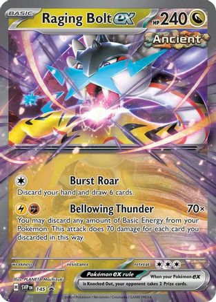 Raging Bolt ex (145) [Scarlet & Violet: Black Star Promos] - Pokémon - Card Brawlers | Quebec | Canada |