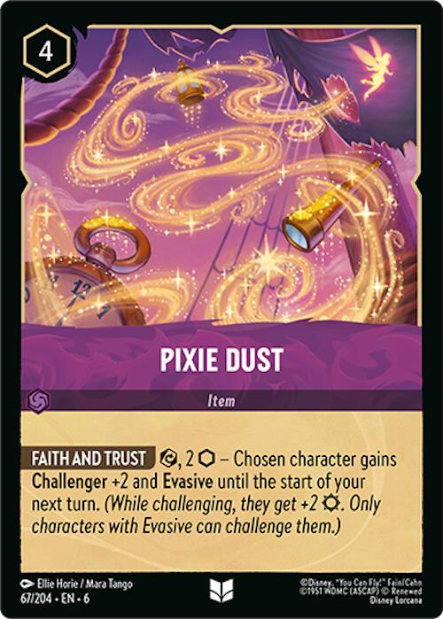 Pixie Dust (67/204) [Azurite Sea] - Disney - Card Brawlers | Quebec | Canada |
