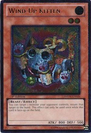 Wind-Up Kitten [PHSW-EN026] Ultimate Rare - Yu-Gi-Oh! - Card Brawlers | Quebec | Canada |