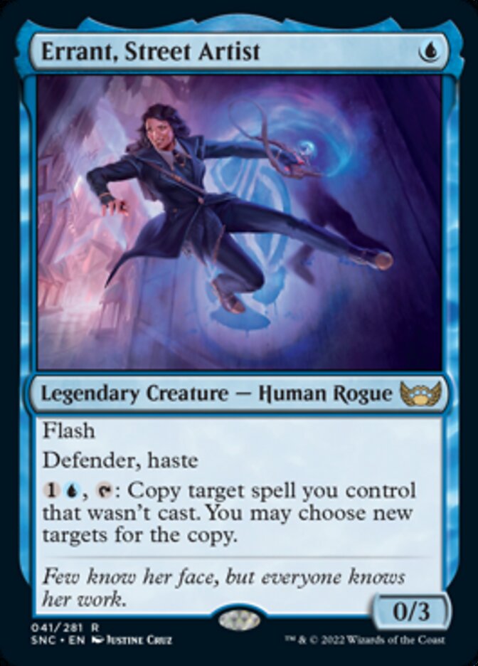 Errant, Street Artist [Streets of New Capenna] - Magic: The Gathering - Card Brawlers | Quebec | Canada |