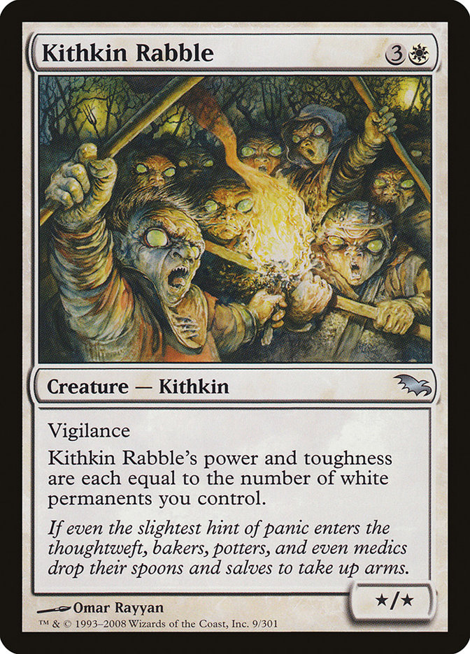Kithkin Rabble [Shadowmoor] - Magic: The Gathering - Card Brawlers | Quebec | Canada |