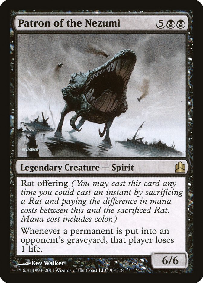 Patron of the Nezumi [Commander 2011] - Magic: The Gathering - Card Brawlers | Quebec | Canada |