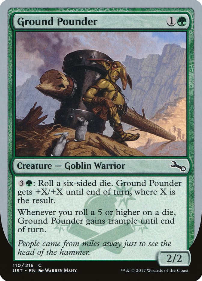 Ground Pounder [Unstable] - Magic: The Gathering - Card Brawlers | Quebec | Canada |