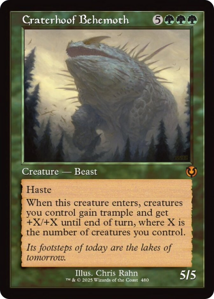 Craterhoof Behemoth (Retro Frame) [Innistrad Remastered] - Magic: The Gathering - Card Brawlers | Quebec | Canada |