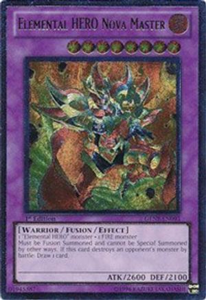 Elemental Hero Nova Master [GENF-EN093] Ultimate Rare