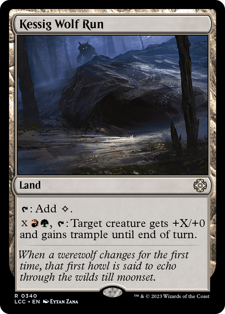 Kessig Wolf Run [The Lost Caverns of Ixalan Commander] - Magic: The Gathering - Card Brawlers | Quebec | Canada |