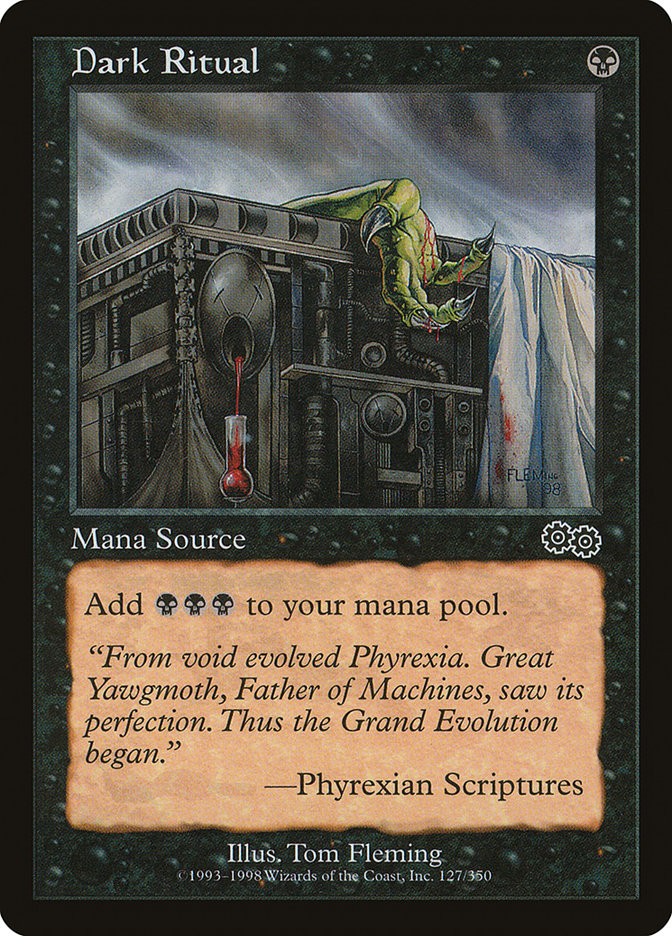 Dark Ritual [Urza's Saga] - Magic: The Gathering - Card Brawlers | Quebec | Canada |