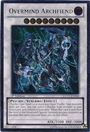 Overmind Archfiend [EXVC-EN044] Ultimate Rare - Yu-Gi-Oh! - Card Brawlers | Quebec | Canada |