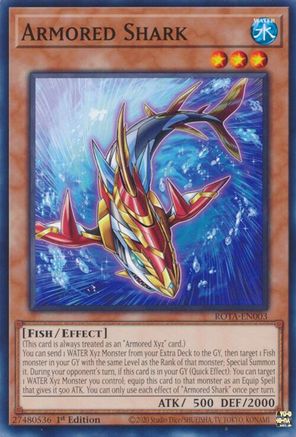Armored Shark [ROTA-EN003] Common - Yu-Gi-Oh! - Card Brawlers | Quebec | Canada |