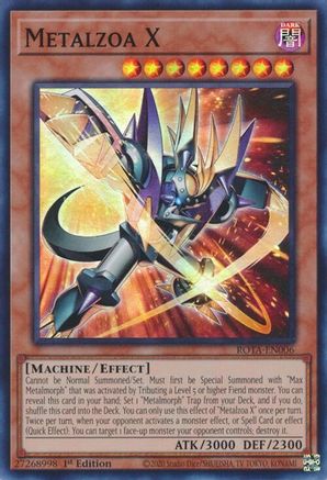 Metalzoa X [ROTA-EN006] Super Rare - Yu-Gi-Oh! - Card Brawlers | Quebec | Canada |