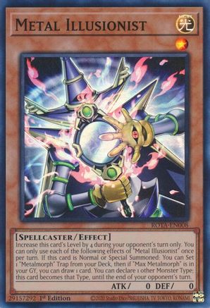 Metal Illusionist [ROTA-EN008] Super Rare - Yu-Gi-Oh! - Card Brawlers | Quebec | Canada |